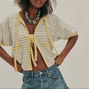 Free People Tropic Sweatshirt S NWT